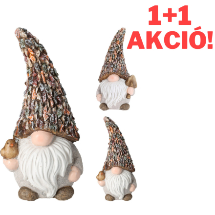 Gnome kerti törpe 2 féle 30 cm