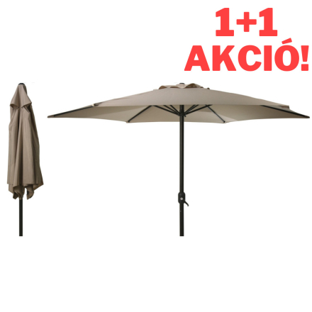 Parasol napernyő 300 cm szürkésbarna