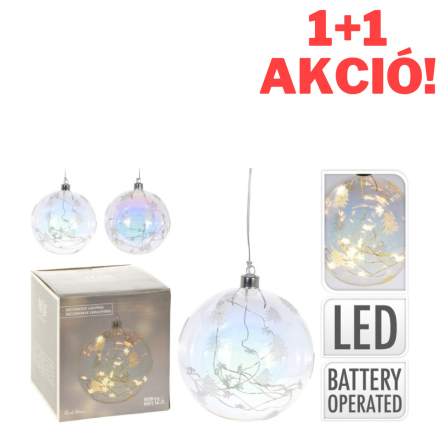 Bubble karácsonyi LED világítás 15cm