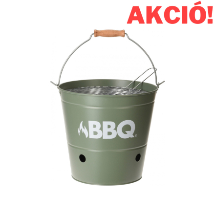 BBQ vödör formájú tűzrakó